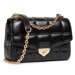 SoHo Extra-Large Quilted Leather Shoulder Bag